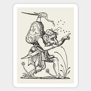 Grotesque #63 The Drolatic Dreams of Pantagruel (1565) Magnet